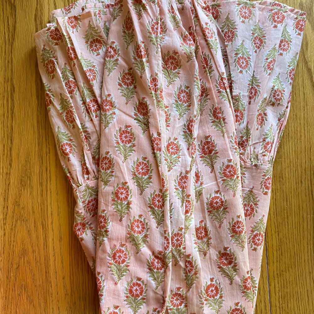 Emerson Fry Pink Printed Tie-Shoulder Sundress - Picture 3 of 4